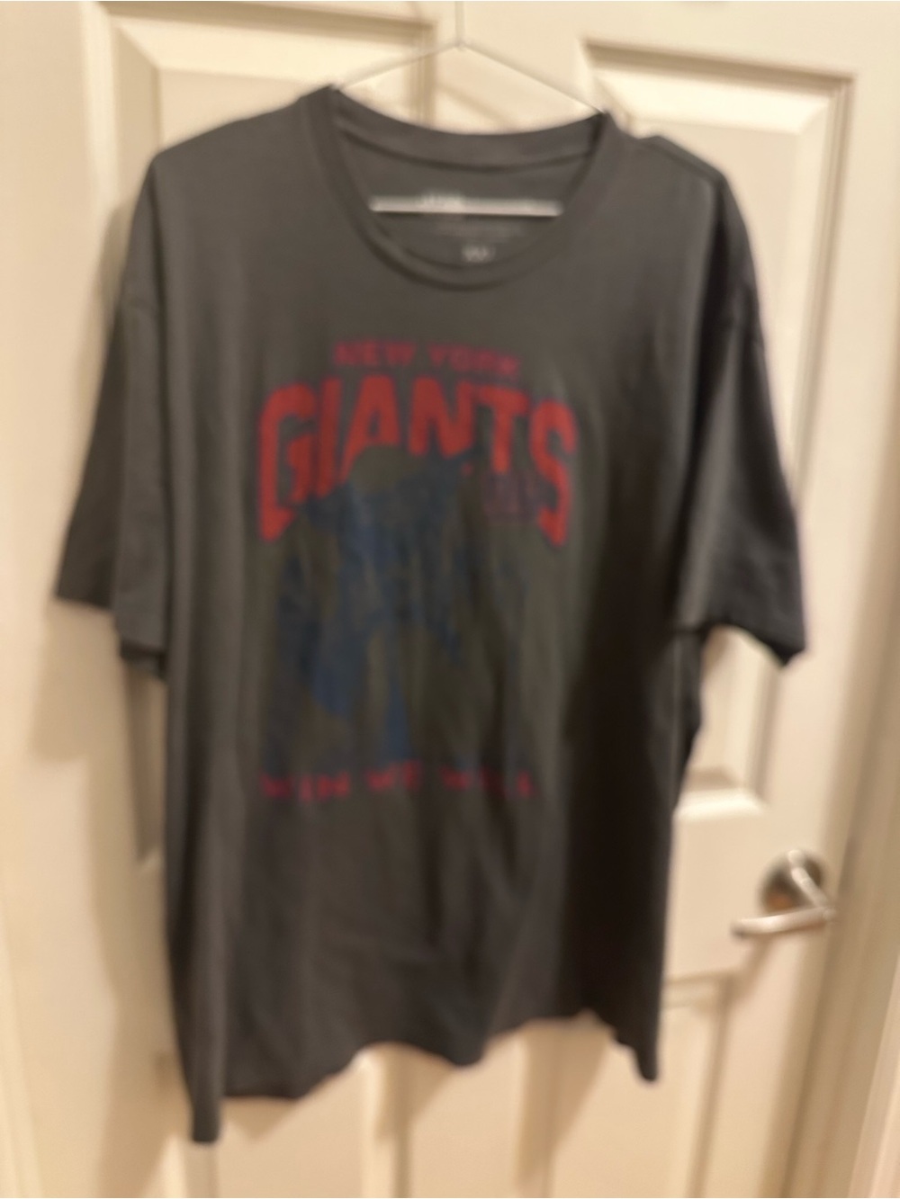 Star Wars Men’s Short Sleeve Tee in Dark Gray with Red and Blue Graphic